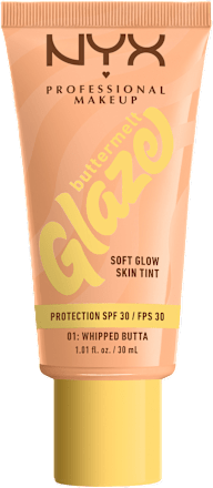 Tekući puder buttermelt Glaze – 01 Whipped Butta, SPF 30 NYX PROFESSIONAL MAKEUP