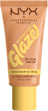 Tekući puder buttermelt Glaze – 02 Vanilla Bean Butta, SPF 30 NYX PROFESSIONAL MAKEUP