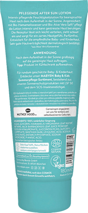 After Sun Lotion Kids Mabyen