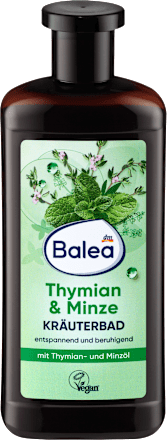 Bylinkový kúpeľ tymian & mäta Balea