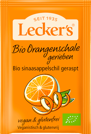 Skórka pomarańczowa starta BIO Lecker's