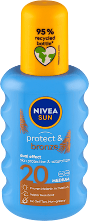 sprej na opalování protect & bronze SPF20 NIVEA SUN