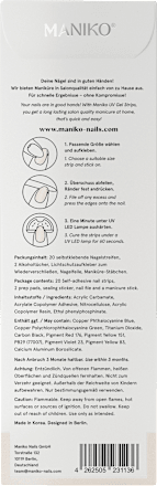 UV Nagelfolien Chrome Pearl Maniko