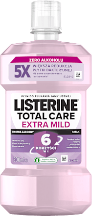 Płyn do płukania ust Total Care Extra Mild Listerine