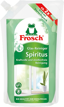 Glasreiniger Spiritus Nachfüllpack Frosch