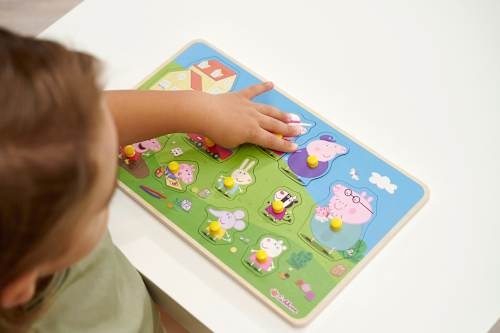 Steckpuzzle Peppa Pig  Eichhorn