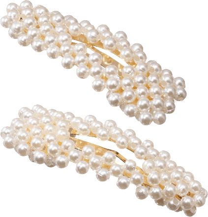 Haarclips Perlen klein ebelin