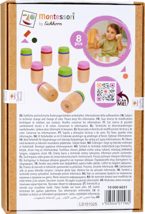 Geräusche-Memo Montessori  Eichhorn