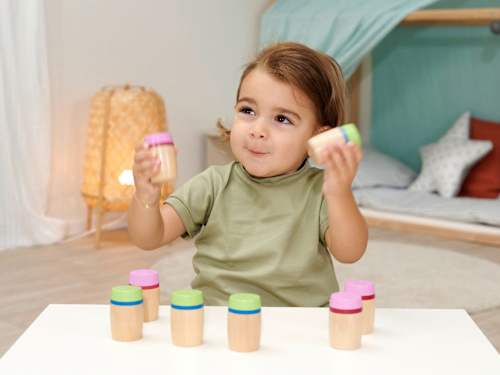 Geräusche-Memo Montessori  Eichhorn