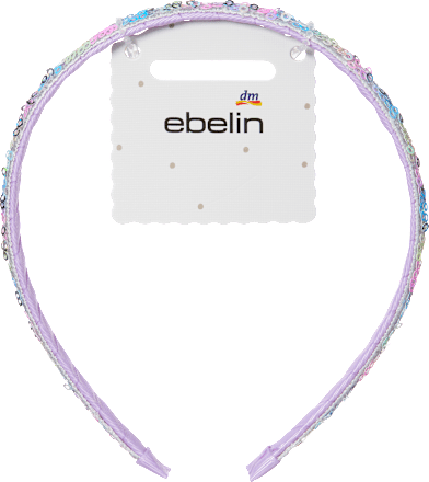Haarreif Pailletten ebelin