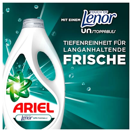 Vollwaschmittel flüssig Unstoppables 25 WL ARIEL