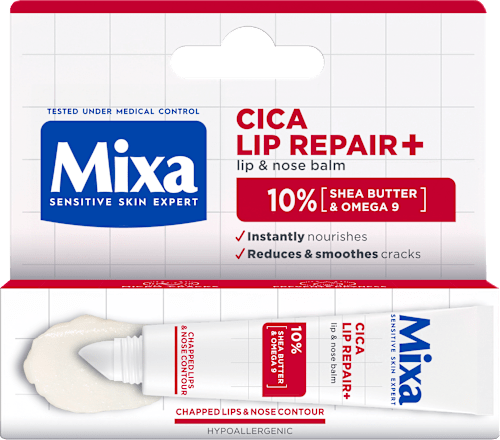 Balzam za usne i područje oko nosa Cica Lip Repair+ Mixa