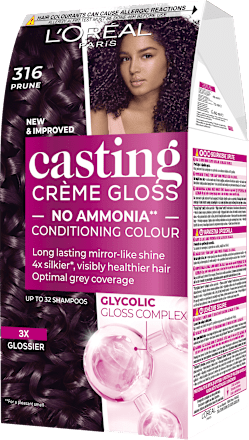 Боя за коса без амоняк, Nr.316 Prune L'ORÉAL PARiS CASTING Crème Gloss