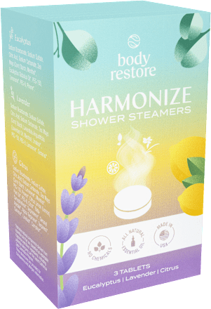 tablety do sprchy Harmonize body restore