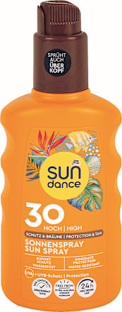Sprej za sunčanje, preplanulost i zaštitu sa visokim faktorom zaštite , SPF 30 SUNDANCE