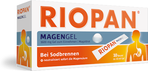 RIOPAN Magen Gel 1600 mg Magaldrat zum Einnehmen Beutel 10 St à 10ml RIOPAN