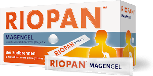 RIOPAN Magen Gel 1600 mg Magaldrat zum Einnehmen Beutel 10 St à 10ml RIOPAN