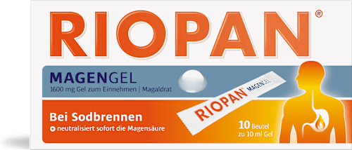RIOPAN Magen Gel 1600 mg Magaldrat zum Einnehmen Beutel 10 St à 10ml RIOPAN