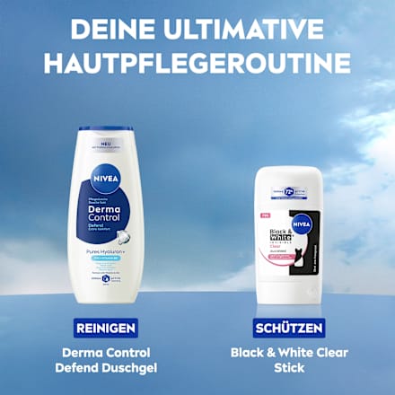 Antitranspirant Deostick Black & White Invisible Clear NIVEA