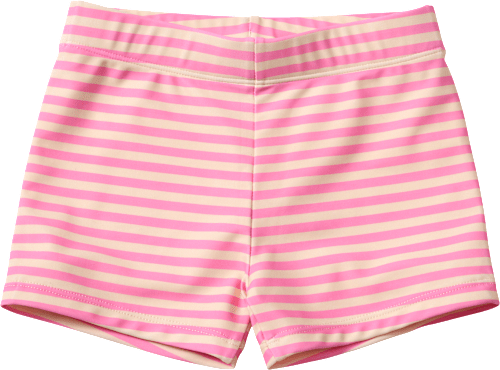 Badehose mit Ringel-Muster, rosa, Gr. 110/116 PUSBLU