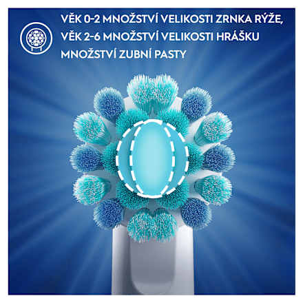 zubní pasta Pro Kids, 0-6 let Oral-B