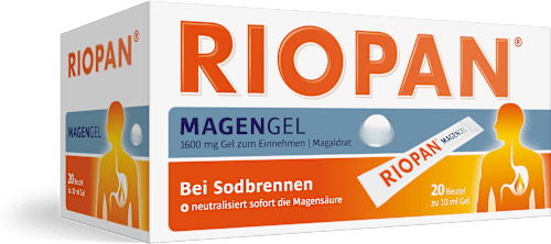 RIOPAN Magen Gel 1600 mg Magaldrat zum Einnehmen Beutel 20 St à 10ml RIOPAN
