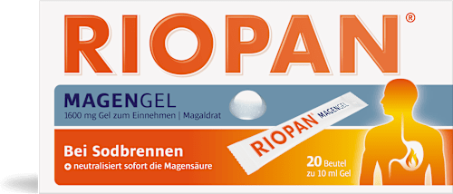 RIOPAN Magen Gel 1600 mg Magaldrat zum Einnehmen Beutel 20 St à 10ml RIOPAN