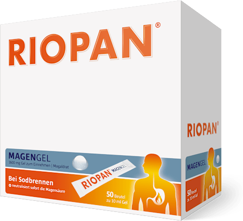 RIOPAN Magen Gel 1600 mg Magaldrat zum Einnehmen Beutel 50 St à 10ml RIOPAN