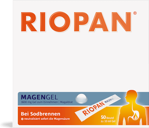 RIOPAN Magen Gel 1600 mg Magaldrat zum Einnehmen Beutel 50 St à 10ml RIOPAN