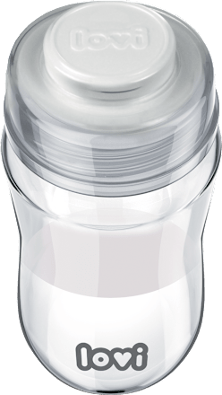 Butelka szklana 3 m+, 250 ml LOVI