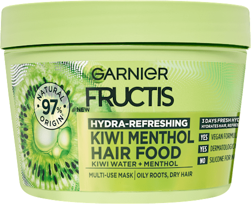 KIWI MENTHOL HAIR FOOD maska za kosu GARNIER FRUCTIS