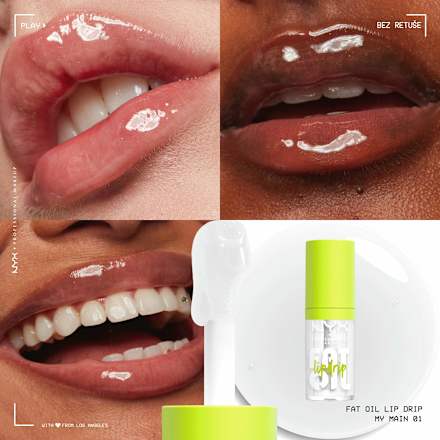 Ulje za usne Fat Oil Lip Drip – 01 My Main NYX PROFESSIONAL MAKEUP