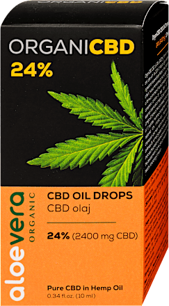 CBD olaj 24% aloevera ORGANIC