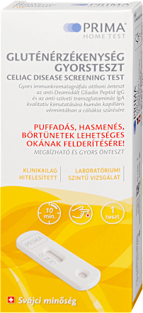 Gluténérzékenység gyorsteszt  PRIMA