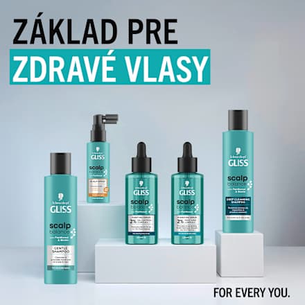 Hĺbkovočistiaci šampón na vlasy scalp balance DEEP CLEANSING Schwarzkopf GLISS