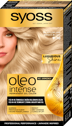 Boja za kosu – 9-10 svjetlo plava syoss Oleo Intense