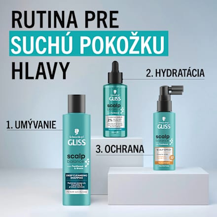 Hydratačné sérum na vlasy scalp balance  Schwarzkopf GLISS
