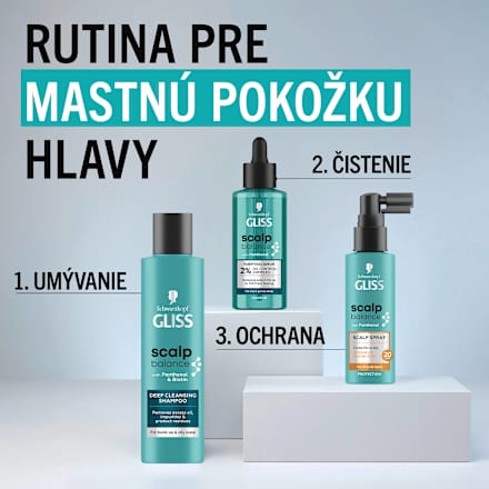 Čistiace sérum na vlasy scalp balance  Schwarzkopf GLISS