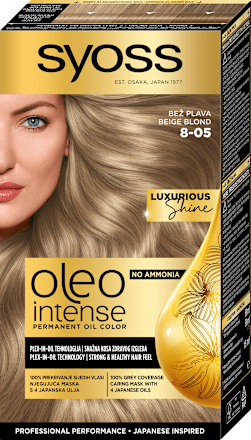 Barva za lase 8-05 Bež Blond syoss Oleo Intense