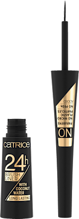 Szemhéjtus, 24h Brush Liner - Nr. 010 Ultra Black CATRICE