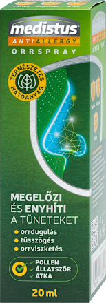 AntiAllergy orrspray, allergia tünetek enyhítésére Medistus