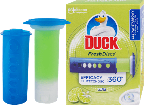 Fresh Discs WC čistič Limetka  DUCK