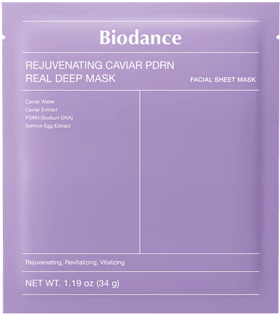 hydrogelová pleťová maska Rejuvenating Caviar PDRN Biodance