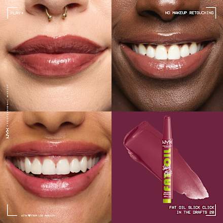 Balzam za usne Fat Oil Slick Click – 20 In The Drafts NYX PROFESSIONAL MAKEUP