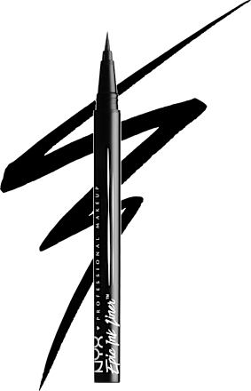 Vodootporni tekući tuš za oči u flomasteru Epic Ink Liner – 01 Black NYX PROFESSIONAL MAKEUP