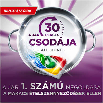 Mosogatógép tabletta Our 30 Minute Miracle Platinum Plus Lemon Jar