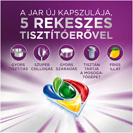 Mosogatógép tabletta Our 30 Minute Miracle Platinum Plus Lemon Jar