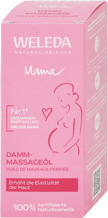 Olej na masáž hrádze Mama WELEDA Mama