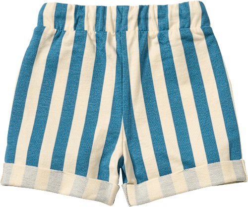 Shorts aus Sweat, blau & weiß, Gr. 116 ALANA
