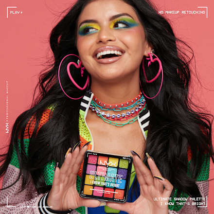 Paleta sjenila za oči Ultimate – 04W I Know That's Bright NYX PROFESSIONAL MAKEUP